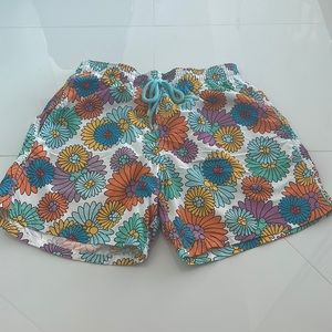 Vilebrequin Swim Shorts Rainbow Flower Print